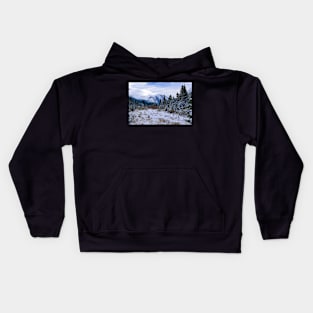 Highwood Pass Alberta Kids Hoodie